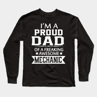 FAther (2) IM A PROUD HAIRSTYLIST  DAD 1 Long Sleeve T-Shirt